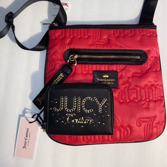 Juicy Couture Handbags - Juicy Couture wallet and large quilted crossbody